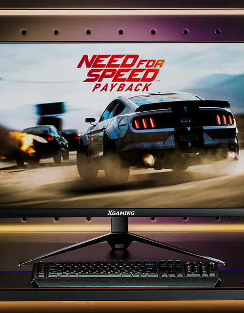 Load image into Gallery viewer, 27-Inch 165Hz Gaming Monitor, 1440P Gaming Monitor, QHD 2K(2560X1440) PC Monitor,  Monitor with 2 Speakers and Backlight, 1Ms Free Sync, Black Metal Base, DP&amp;HDMI, Computer Gaming Monitor
