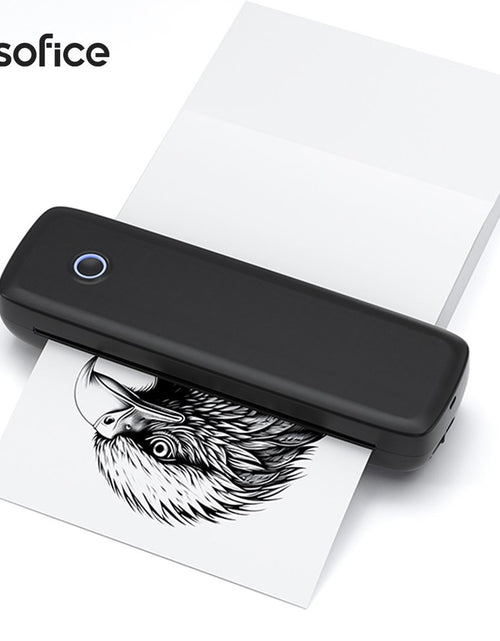 Load image into Gallery viewer, Portable Printers Wireless for Travel, Bluetooth Thermal Printer Compatible with Ios, Android, Laptop, Inkless Mobile Printer for Office, Home, School
