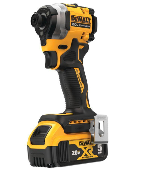 Load image into Gallery viewer, ATOMIC 20V MAX Lithium-Ion Cordless 1/4 In. Brushless Impact Driver Kit, 5 Ah Battery, Charger, and Bag
