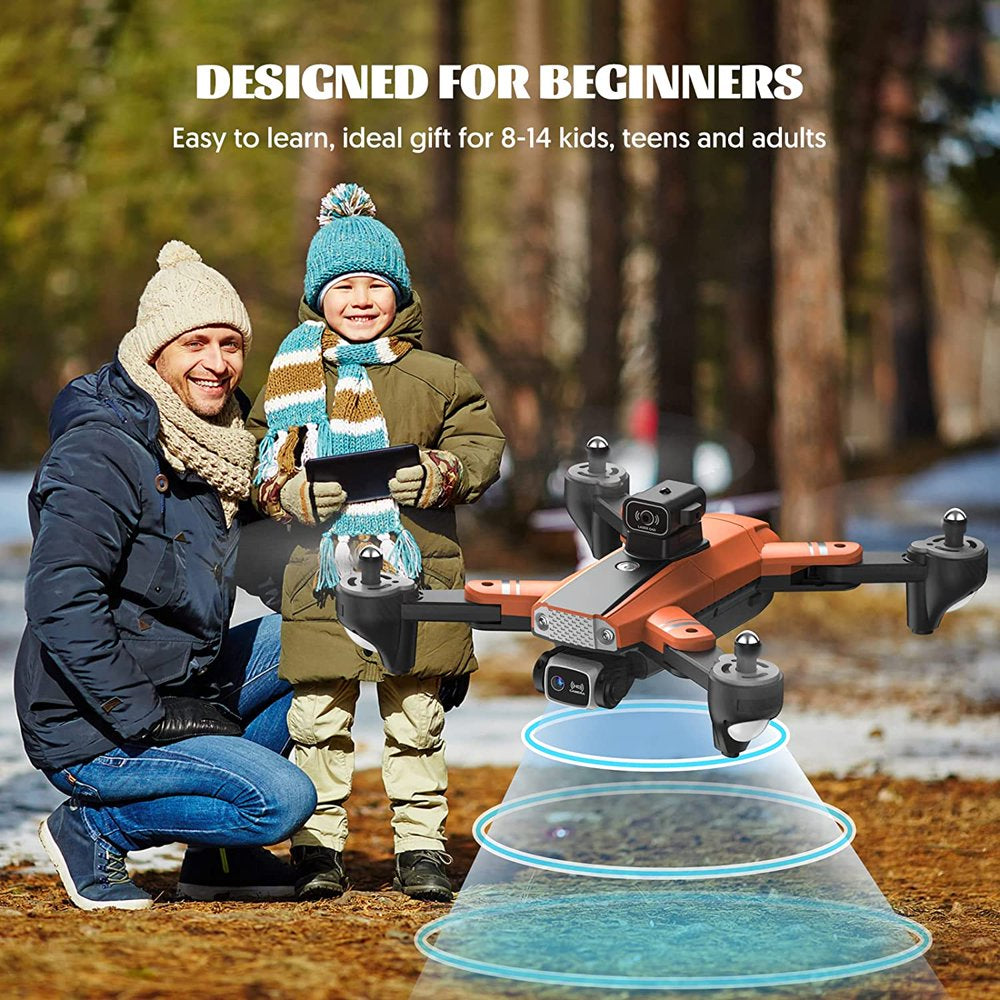 RC Mini Drone with Camera for Kids Adults 4K Quadcopter FPV Video HD Camera Drones for Beginners